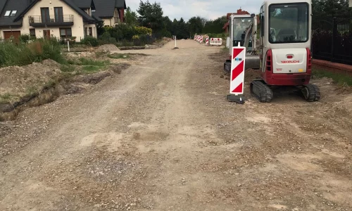 Miejskie inwestycje drogowe - zdjęcia