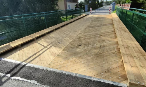 Zakończyły się prace remontowe na moście nad rzeką Biała Łada